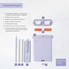 Швабра с отжимом и ведром Future Alp 4 clean system, высота швабры 140 см, 3 профессиональные насадки - Фото 9