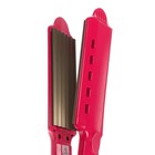 УЦЕНКА Щипцы-гофре Luazon LW-12, 35 Вт, керамическое покрытие, 40х110 мм, 210 °C, красные - Фото 4