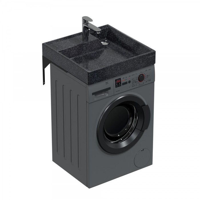 Раковина СаНта «Юпитер» 900141, над стиральной машиной, 600×600 мм, млечная, путь - Фото 1