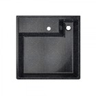 Раковина СаНта «Юпитер» 900141, над стиральной машиной, 600×600 мм, млечная, путь - Фото 2