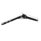 Кронштейн к умывальнику СанТа «Юпитер» над стиральной машиной, боковой, левый, черный - Фото 2