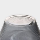 Салатник стеклянный Доляна «Флора», 1,4 л, 19,5×8,5 см - Фото 4