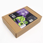 Рулетка с фонарем и отсеком для пакетов 5 м, max = 50 кг, салатовый - фото 23234109