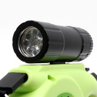 Рулетка с фонарем и отсеком для пакетов 5 м, max = 50 кг, салатовый - фото 23234104