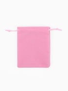 Мешочек бархатный, 10×12 см, розовый - Фото 3