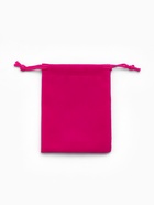 Мешочек бархатный, 7×9 см, ярко-розовый - Фото 4