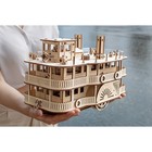 Модель сборная из дерева EWA «Колёсный пароход. Принцесса рек» - Фото 12
