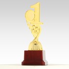 Кубок «1 место», наградная фигура, золото, подставка пластик, 16,8 × 6,2 × 6,4 см. - Фото 4
