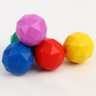 Мяч каучук «Грань», 4 см, цвета МИКС - фото 287769478
