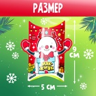 Игрушка-сюрприз Funny toys «Новогодний Мяк-жмяк» с наклейками, МИКС - Фото 2
