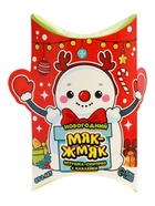 Игрушка-сюрприз Funny toys «Новогодний Мяк-жмяк» с наклейками, МИКС - Фото 9