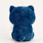 Мягкая игрушка «Котик», 22 см, цвет синий - Фото 4