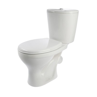 УЦЕНКА Унитаз компакт ЛЗСФ «Оптима Стандарт», нижняя подводка, сиденье, БАЧОК БЕЗ КРЫШКИ