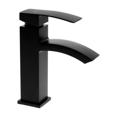 УЦЕНКА Смеситель для раковины ZEIN Z2738, квадратный, картридж керамика 35 мм, черный