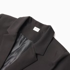 Пиджак женский MINAKU: Casual Collection  цвет черный, р-р 46 - Фото 6