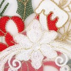 Скатерть Этель «Новогодняя» с вышивкой, 85 х 85 ±5 см, п/э - Фото 4
