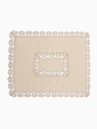 Скатерть «Этель. Ажурная», 150×220±5 см, бежевая - Фото 7