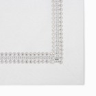 Скатерть Этель со стразами, 85 х 85 ±5 см, цвет белый, п/э - Фото 4