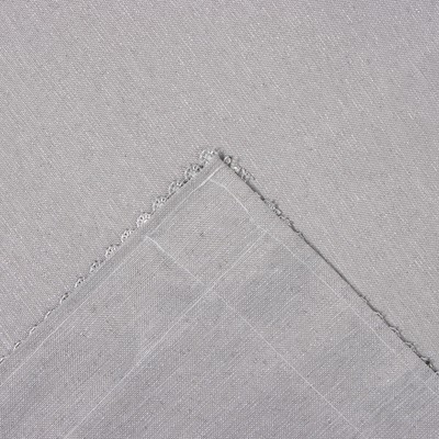 Скатерть «Этель» со стразами, 85×85±5 см, серая