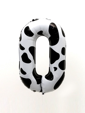 Воздушный шар фольгированный 40" «Цифра 0»