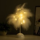 Ночник "Нежность" LED 3Вт от батареек АА белый 27х27х30 см RISALUX - фото 23257445