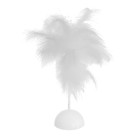 Ночник "Нежность" LED 3Вт от батареек АА белый 27х27х30 см RISALUX - фото 23257450