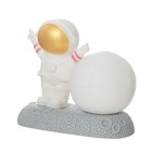 Фигурка светящаяся RISALUX «Крутой космонавт», LED-ночник, 2 Вт, RGB, от батареек 3×LR44, бело-золотой, 11×6×11 см - Фото 15