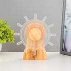 Светильник сенсорный «Штурвал» LED крутится 6 Вт USB 15×4×16 см RISALUX - Фото 2