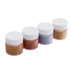 Краска акриловая, набор 4 цвета х 20 мл, Metallic, Аква-Колор "Антик", металлизированные, морозостойкая - Фото 2