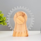 Светильник сенсорный «Колесо» LED крутится 6 Вт USB 15×4×16 см RISALUX - Фото 2