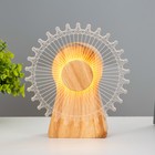 Светильник сенсорный «Колесо» LED крутится 6 Вт USB 15×4×16 см RISALUX - Фото 3