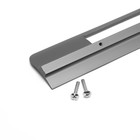 Ручка скоба мебельная RS1402, м/о=256, цвет графит - фото 806683346