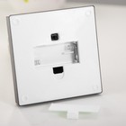 Светодиодная свеча в подсвечнике RISALUX «Пирамидка», LED-ночник, 2×AAA, чёрный, 9.5×9.5×17 см - Фото 6