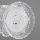 Светодиодная свеча в подсвечнике RISALUX «В хрустале», ночник LED, 3×LR1130, белый, 7.5×7.5×14.5 см - Фото 5