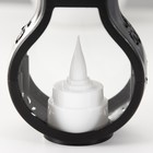 Светодиодная свеча в подсвечнике RISALUX «Застывшая», ночник LED, 3×LR1130, чёрный, 5×7.5×12 см - Фото 5