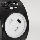 Светодиодная свеча в подсвечнике RISALUX «Застывшая», ночник LED, 3×LR1130, чёрный, 5×7.5×12 см - Фото 6