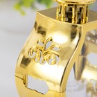 Светодиодная свеча в подсвечнике RISALUX «Застывшая», ночник LED, 3×LR1130, золотой, 5×7.5×12 см - Фото 6