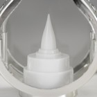 Светодиодная свеча в подсвечнике RISALUX «Застывшая», ночник LED, 3×LR1130, серебро, 5×7.5×12 см - Фото 5