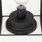 Ночник "Бети" от батареек 3хАА черный 13х13х17 см RISALUX - фото 24269246