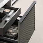 Ручка профильная CAPPIO RT001BL, L=500 мм, м/о 288 мм, цвет черный - Фото 2