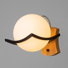 Бра "Интенсо" E27 40Вт черный 16х18 см - фото 23271437