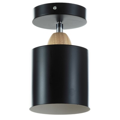 Спот «Айварс» Е27 40 Вт черный 13×13×18 см