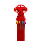 Ручка шариковая автоматическая 10-ти цветная, МИКС Машинка-спиннер - Фото 4