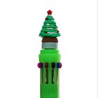 Ручка шариковая автоматическая 10-ти цветная, МИКС Новый год-спиннер - Фото 4