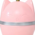 Игрушка-неваляшка "Перьевой взрыв" для кошек, 20 см, розовая - фото 9154252