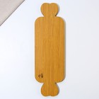 Менажница деревянная «Все вкусное», 12.3 х 40 см - фото 4491710