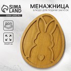 Менажница «Кролик» на Пасху, 30×24 см - Фото 1