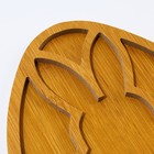Пасха: Менажница деревянная «Пасхальный кролик», 30 х 24 см - фото 8959371