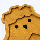 Пасха: Менажница деревянная «Пасхальный цыплёнок», 30 х 24 см - фото 8959374