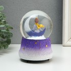 Сувенир полистоун водяной шар музыка и крутится "Лунный принц" МИКС 10,5х10,5х15,5 см - Фото 4